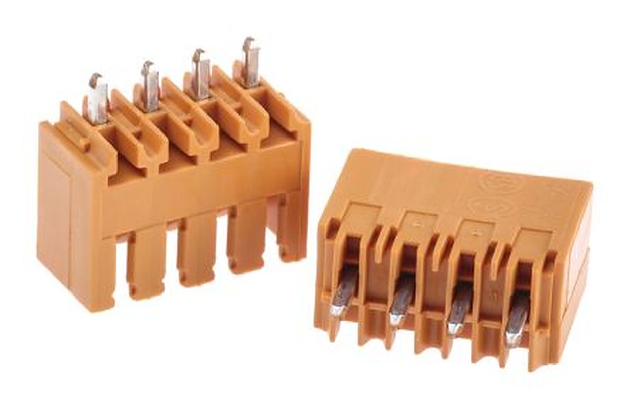Weidmüller OMNIMATE SL Series Pluggable Terminal Block, 4-Contact, 3.5 mm Pitch, 1 Row