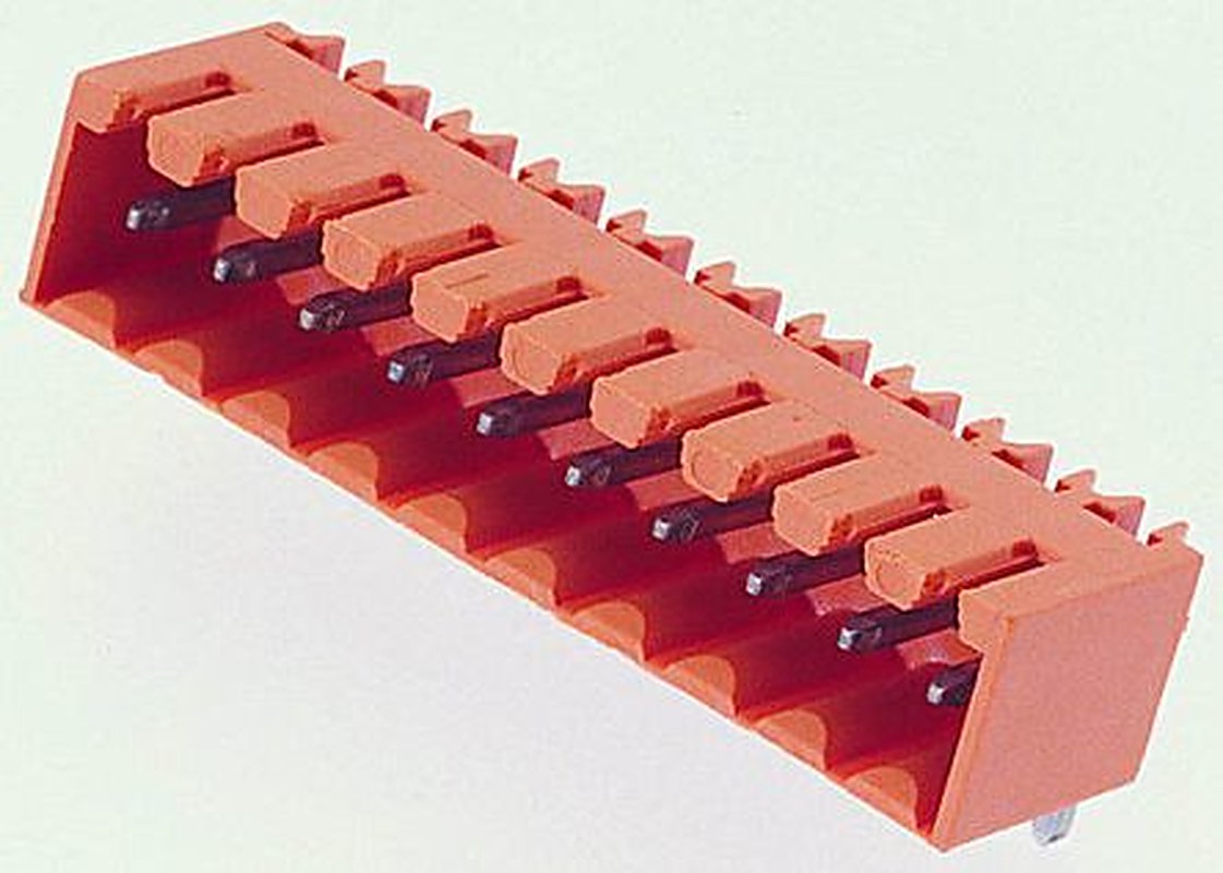 Weidmüller OMNIMATE SL Series Pluggable Terminal Block, 12-Contact, 3.5 mm Pitch, 1 Row, 1605170000