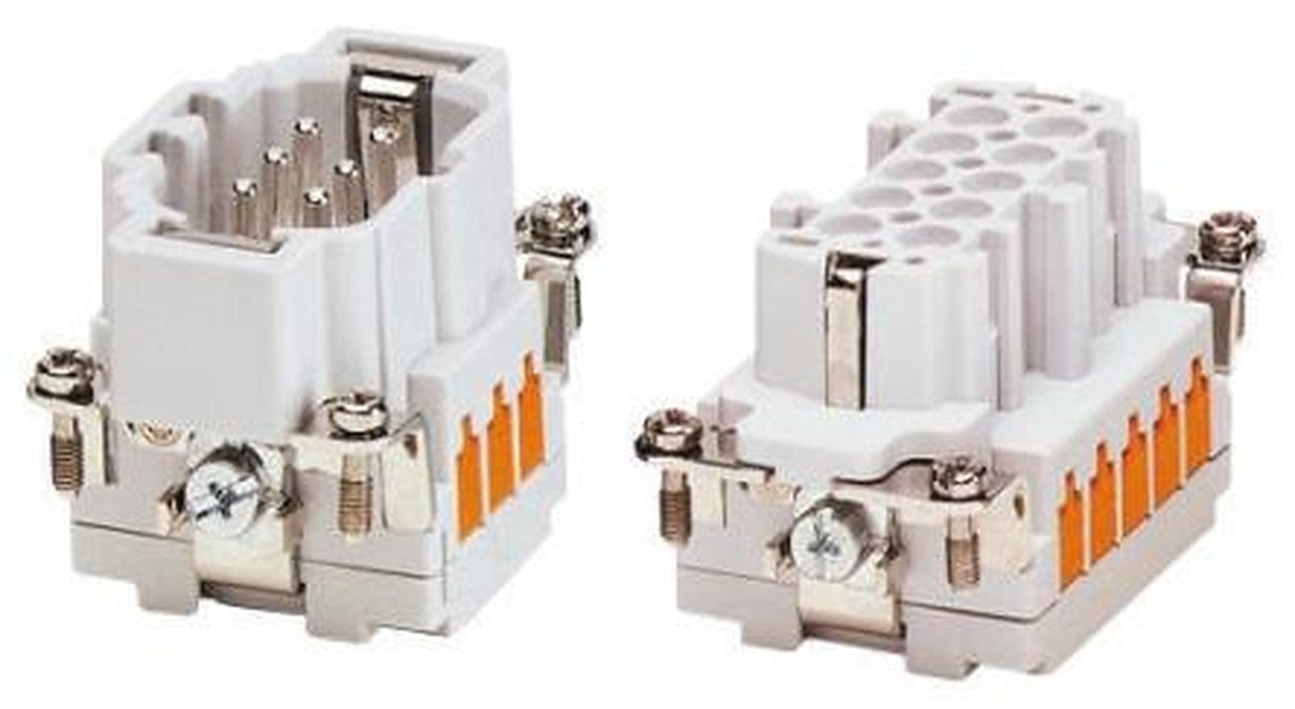 Phoenix Contact HEAVYCON Series Heavy Duty Power Connector Insert, 16-Contact, 2 Row, 1605572
