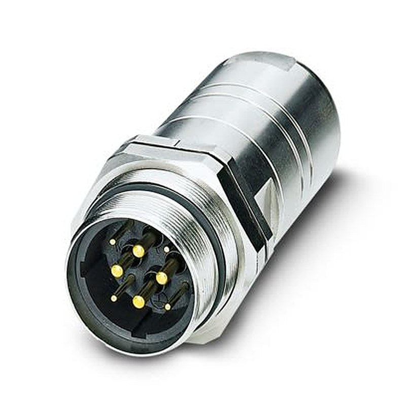 Phoenix Contact Connector, 6 Contacts, Feed Through, M40 Connector, Plug, Male, IP67, SM Series