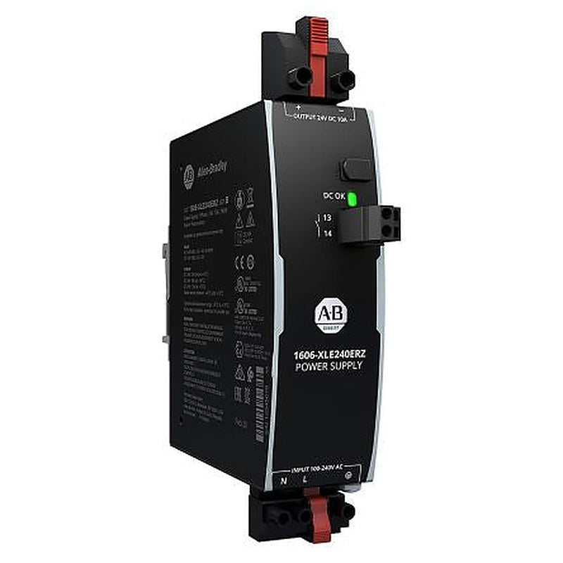 Allen Bradley 1606 Switched Mode DIN Rail Power Supply 150 V dc, 240V ac AC/DC Input 24V dc, 10 A Output DC 240 W
