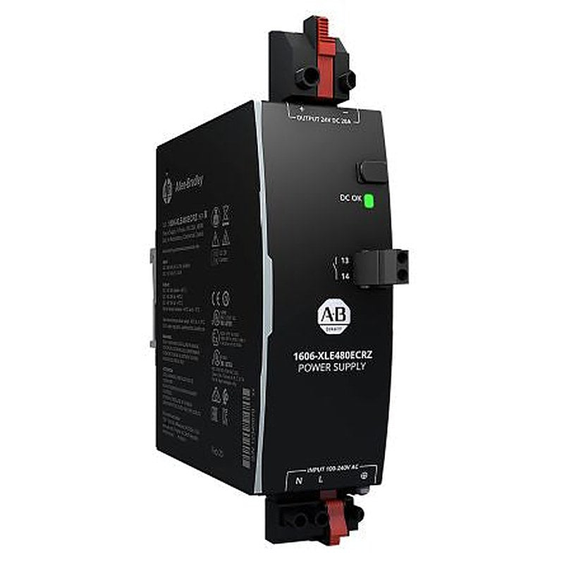 Allen Bradley 1606 Switched Mode DIN Rail Power Supply 150 V dc, 240V ac AC/DC Input 24V dc, 20 A Output 480 W