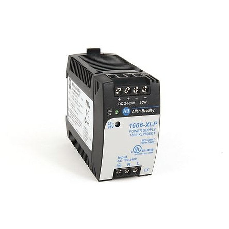 Allen Bradley 1606 Power Supply DIN Rail Power Supply 100V ac AC Input 24V, 2.5 A Output DC 60 W