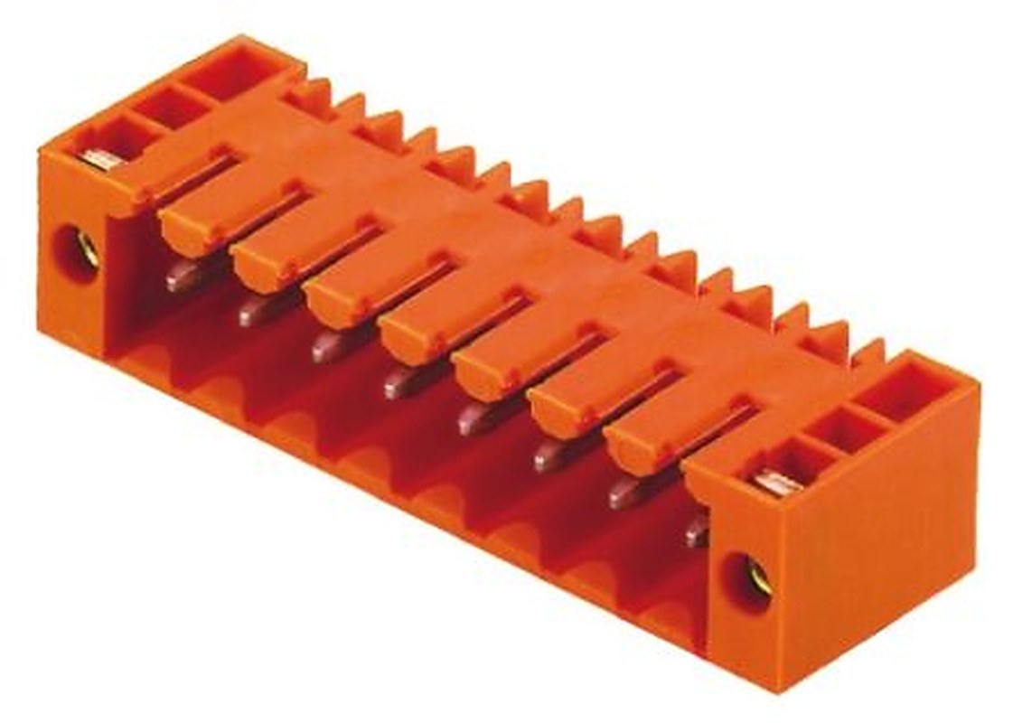 Weidmüller OMNIMATE SL Series Pluggable Terminal Block, 4-Contact, 3.5 mm Pitch, 1 Row, 1607060000