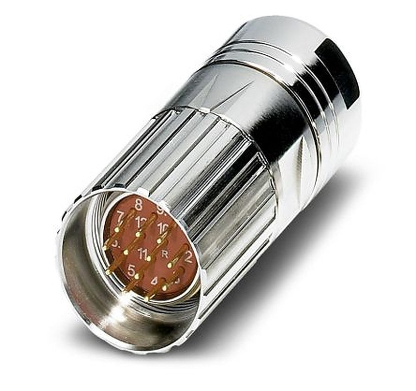 Phoenix Contact Circular Connector, 17 Contacts, Cable, M23 Connector, Plug, Male, IP67, RF Series
