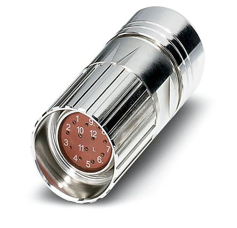 Phoenix Contact Circular Connector, 17 Contacts, Cable, M23 Connector, Plug, Female, IP67, RF Series