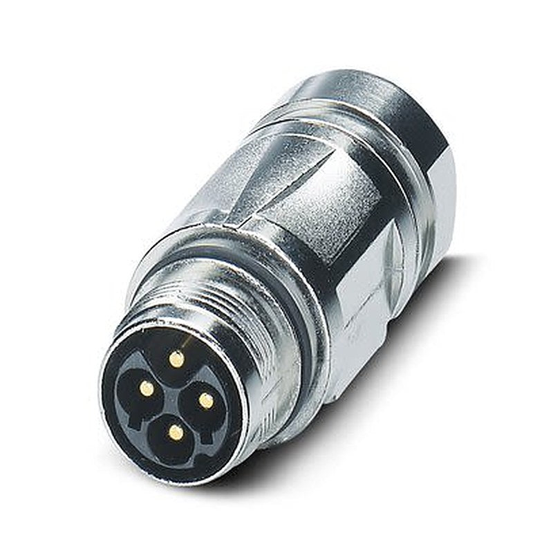 Phoenix Contact Circular Connector, 8 Contacts, Cable, Cable, M17 Connector, Plug, Male, IP67, ST Series