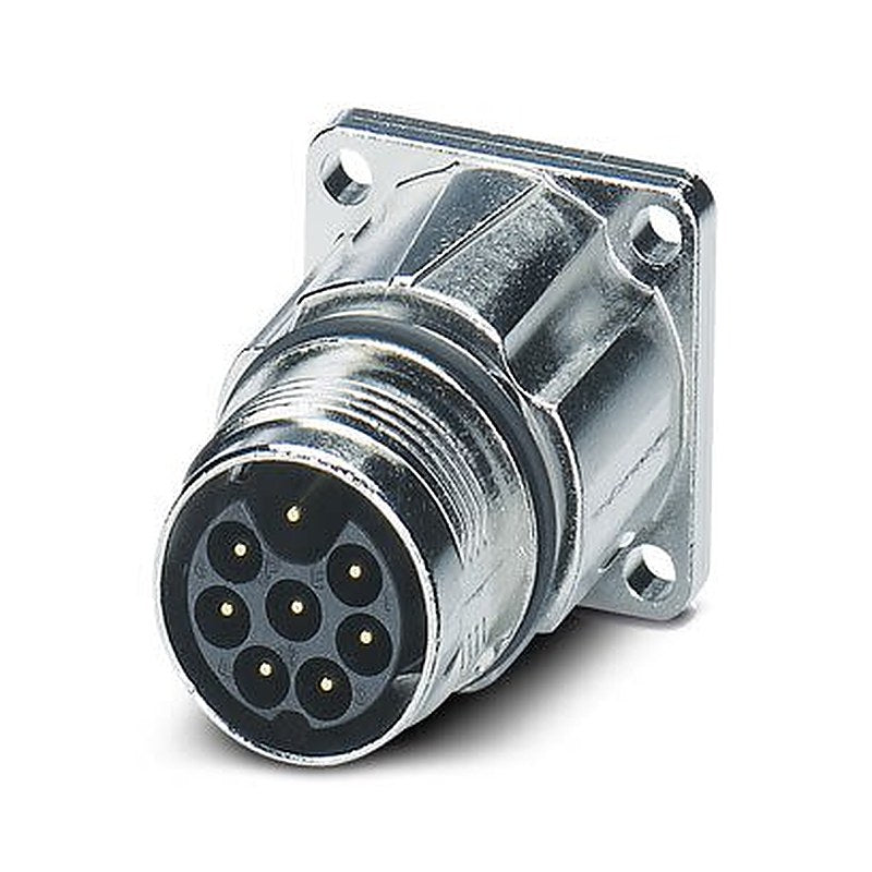 Phoenix Contact Circular Connector, 8 Contacts, Front, Front, M17 Connector, Plug, Male, IP67, ST Series