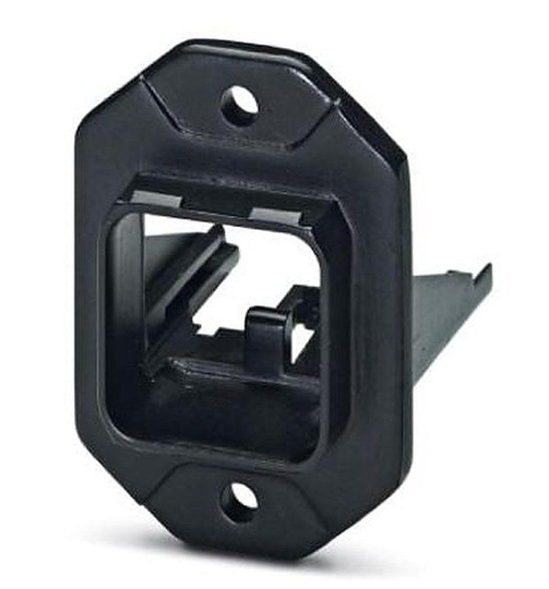Phoenix Contact, VS-PPC-F1-RJ45-POBK-1R-F Panel Mount Frame for use with RJ45 Socket Inserts