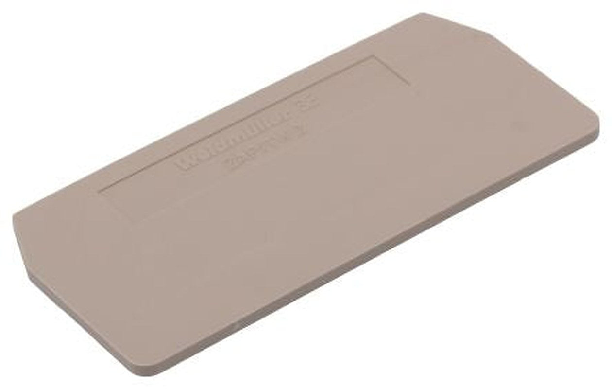 Weidmüller Z Series End Plate for Use with Terminal Block