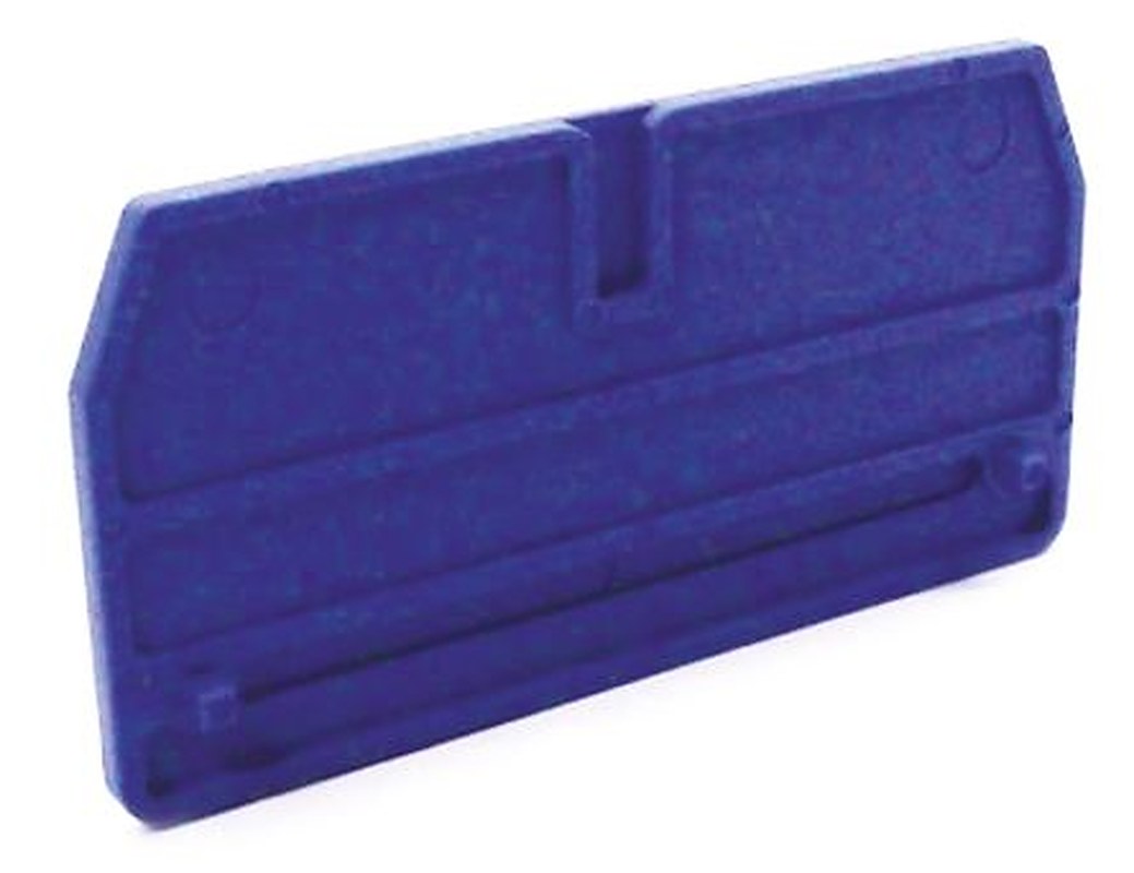 Weidmüller Z Series End Cover for Use with Terminal ZDU 2.5/4AN BL, Terminal ZDU 2.5/4AN, Terminal ZDU 2.5/2 x 2AN/LD+,