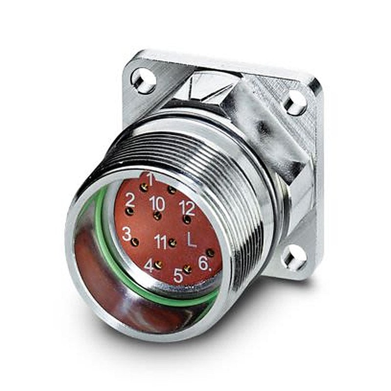 Phoenix Contact Circular Connector, 17 Contacts, Front, M23 Connector, Socket, Female, IP67, RF Series