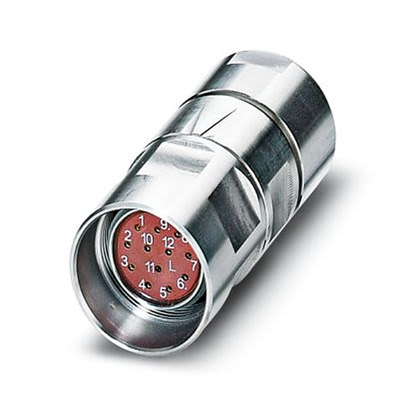 Phoenix Contact Connector, 12 Contacts, Cable, M23 Connector, Socket, Female, IP67, RF Series