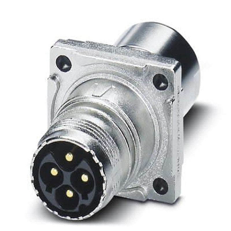 Phoenix Contact Circular Connector, 4 Contacts, Front, M17 Connector, Plug, Male, IP67, ST Series