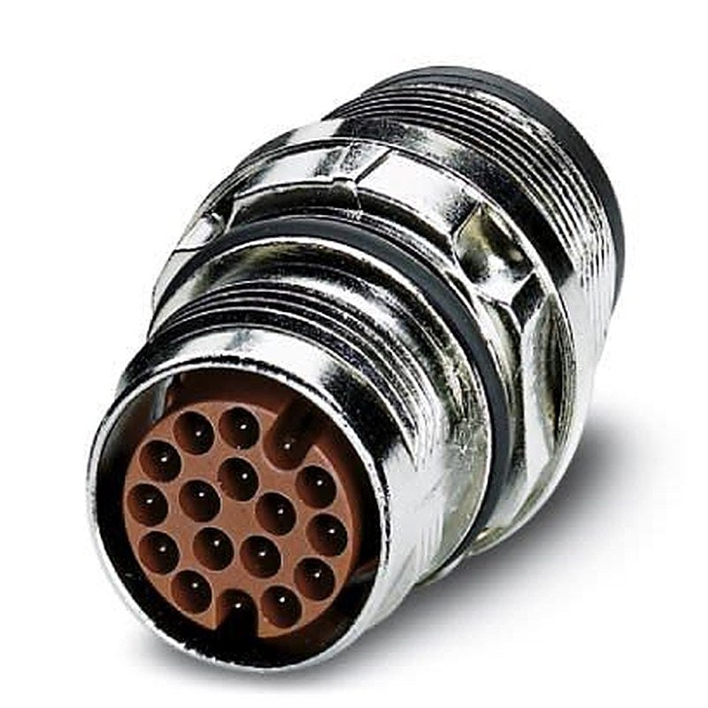 Phoenix Contact Circular Connector, 8 Contacts, Front, M17 Connector, Plug, Male, IP67, ST Series