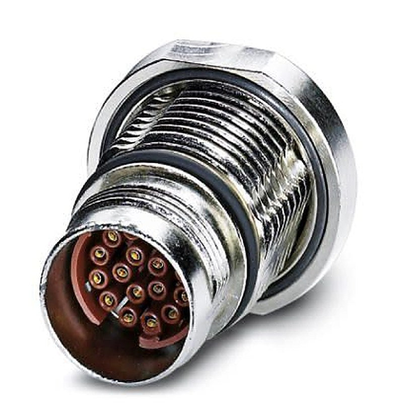 Phoenix Contact Circular Connector, 8 Contacts, Front, M17 Connector, Socket, Female, IP67, ST Series