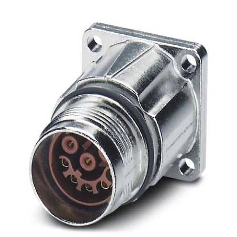 Phoenix Contact Circular Connector, 8 Contacts, Front, M17 Connector, Socket, Female, IP67, ST Series