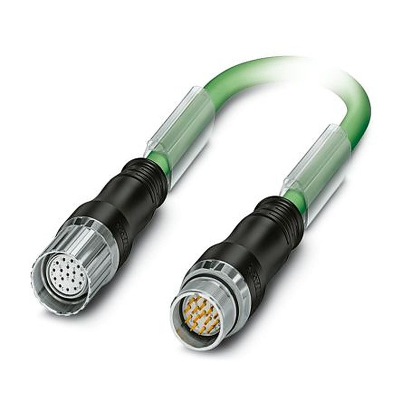Phoenix Contact Connector, 17 Contacts, M23 Connector, Socket, Female, K17 Series