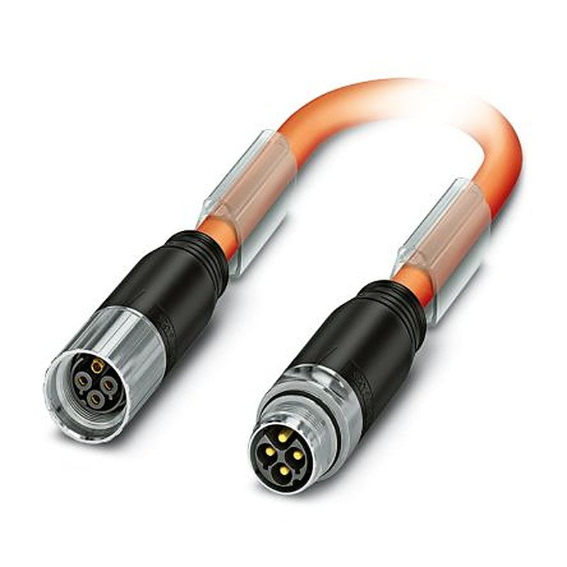 Phoenix Contact Connector, 4 Contacts, Cable, M17 Connector, Socket, Female, IP67, K-3E Series