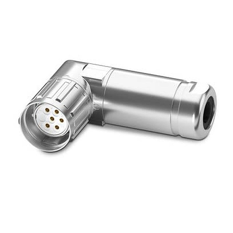 Phoenix Contact Circular Connector, 6 Contacts, Cable, M23 Connector, Socket, Female, IP67, CA Series