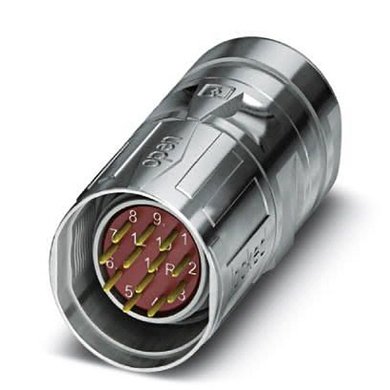 Phoenix Contact Circular Connector, 12 Contacts, Cable, M23 Connector, Plug, Male, IP67, SL Series