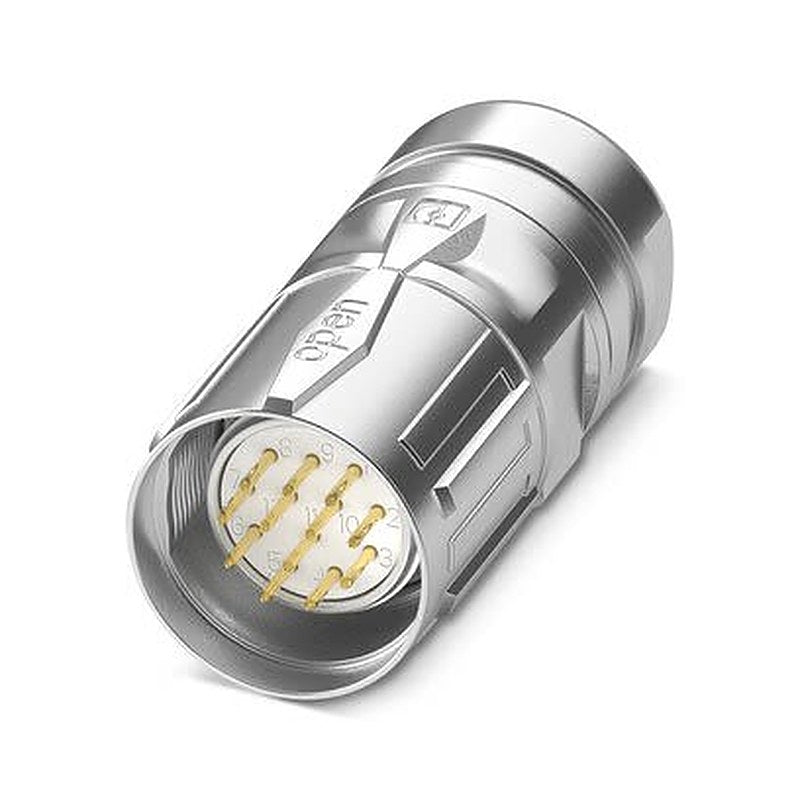 Phoenix Contact Circular Connector, 16 Contacts, Cable, M23 Connector, Plug, Male, IP67, CA Series