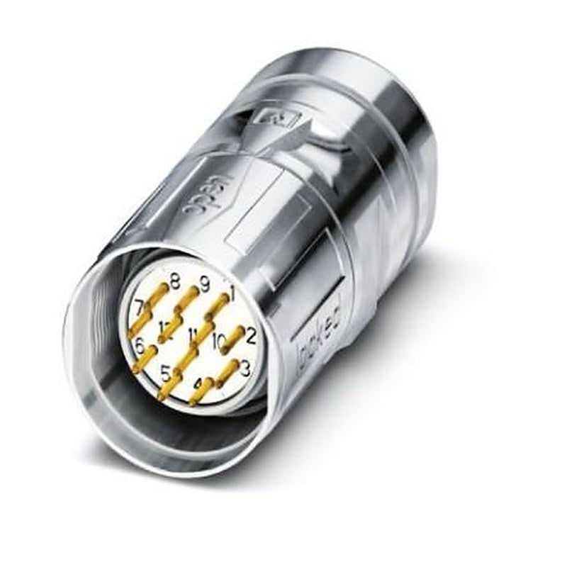 Phoenix Contact Circular Connector, 12 Contacts, Cable, M23 Connector, Plug, Male, IP67, SL Series