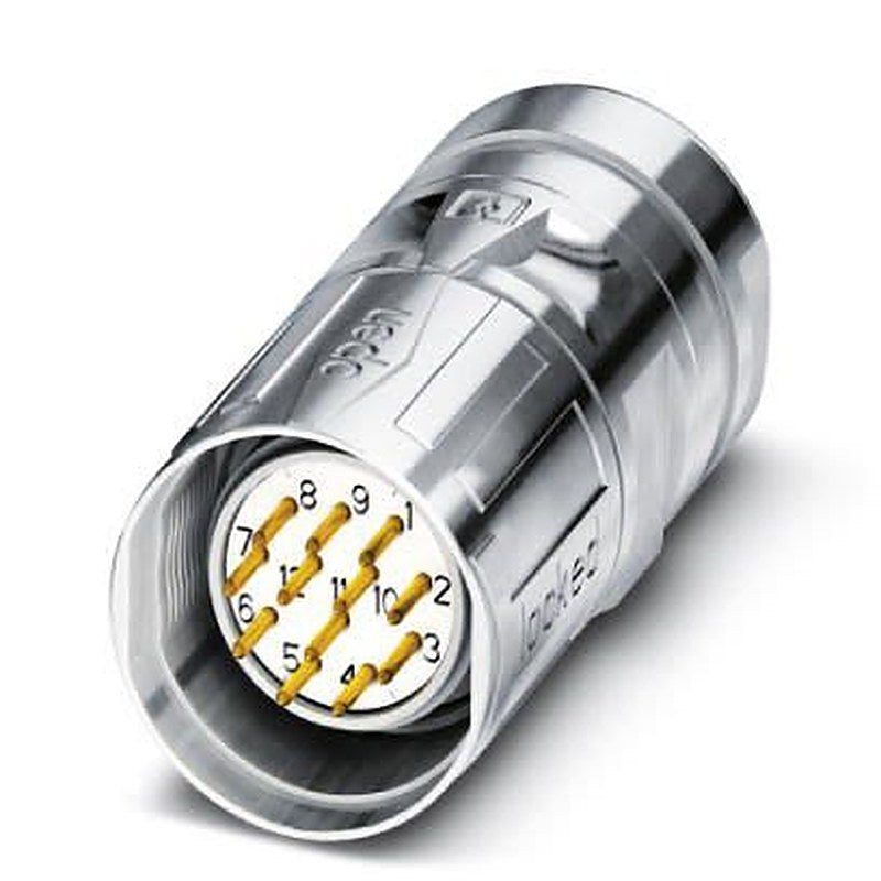 Phoenix Contact Circular Connector, 17 Contacts, Cable, M23 Connector, Plug, Male, IP67, SL Series