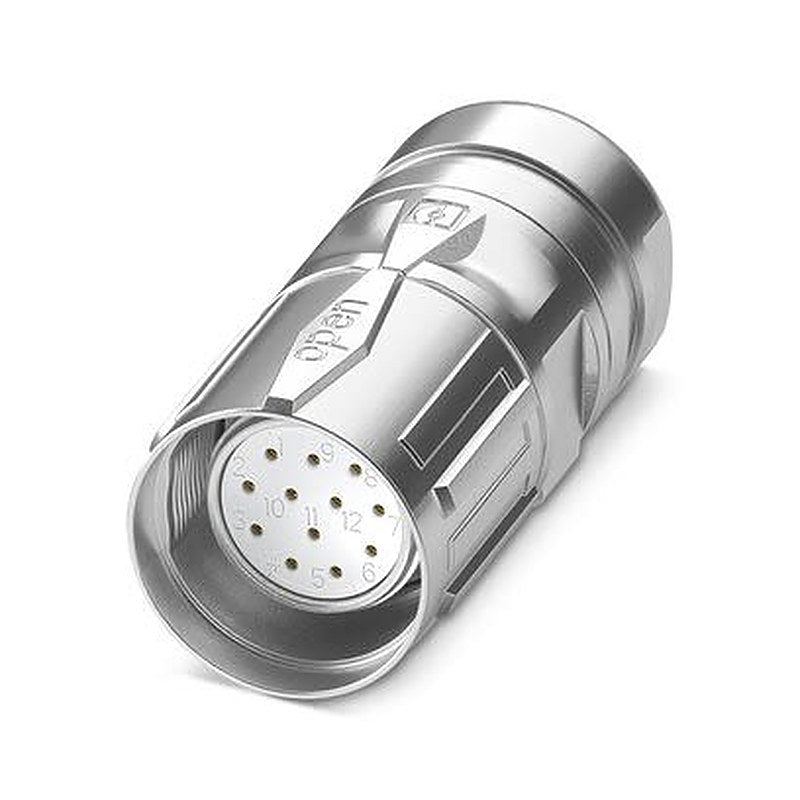 Phoenix Contact Circular Connector, 16 Contacts, Cable, M23 Connector, Socket, Female, IP67, CA Series