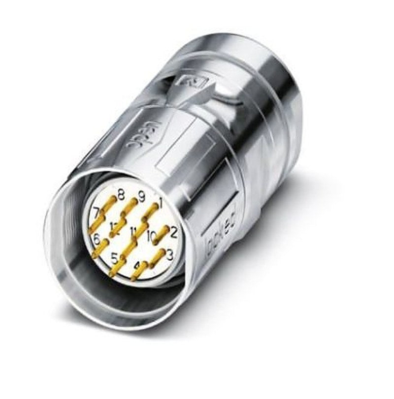 Phoenix Contact Circular Connector, 12 Contacts, Cable, M23 Connector, Plug, Male, IP67, SL Series