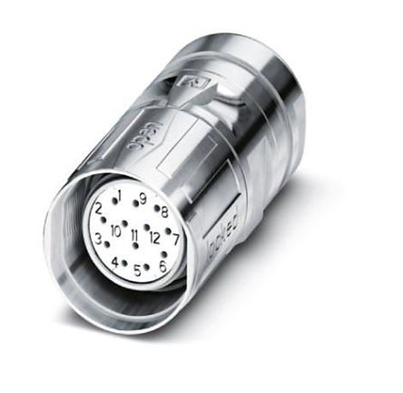 Phoenix Contact Circular Connector, 12 Contacts, Cable, M23 Connector, Socket, Female, IP67, SL Series