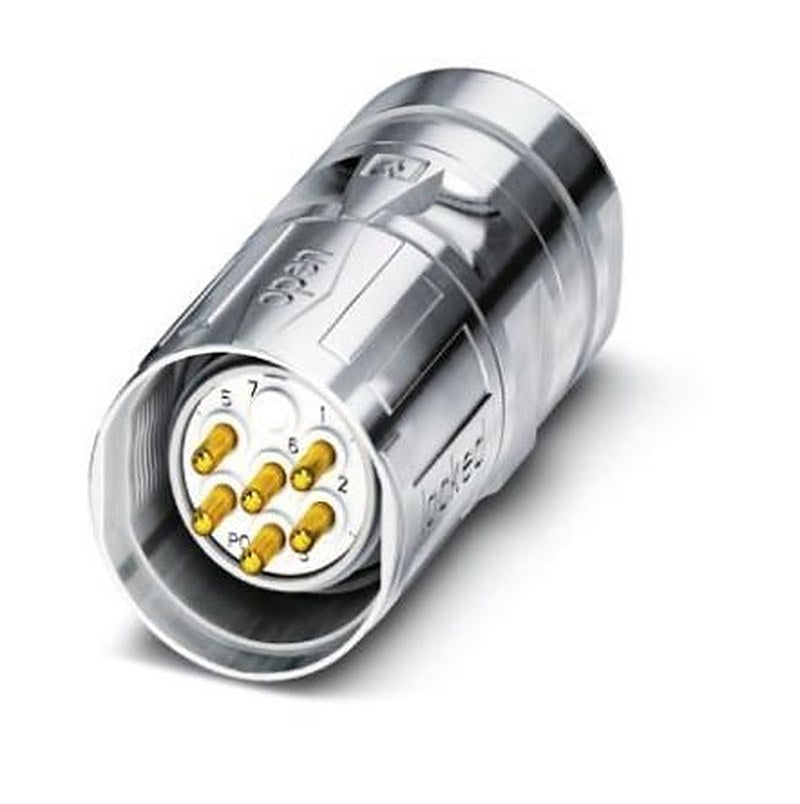 Phoenix Contact Circular Connector, 6 Contacts, Cable, M23 Connector, Plug, Male, IP67, CA Series