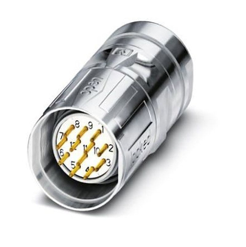 Phoenix Contact Circular Connector, 17 Contacts, Cable, M23 Connector, Plug, Male, IP67, CA Series