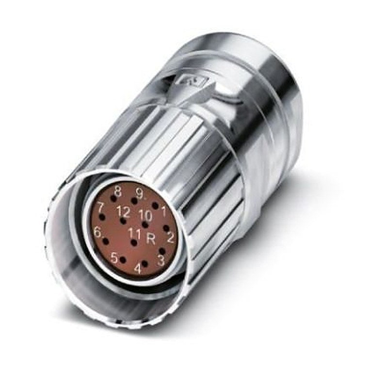 Phoenix Contact Circular Connector, 17 Contacts, Cable, M23 Connector, Socket, Female, IP67, CA Series