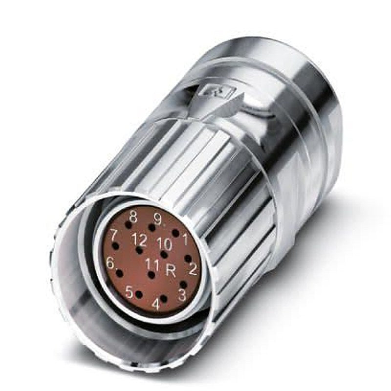 Phoenix Contact Circular Connector, 12 Contacts, Cable, M23 Connector, Socket, Female, IP67, CA Series