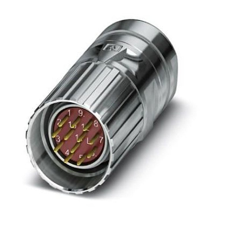 Phoenix Contact Circular Connector, 12 Contacts, Cable, M23 Connector, Plug, Male, IP67, CA Series