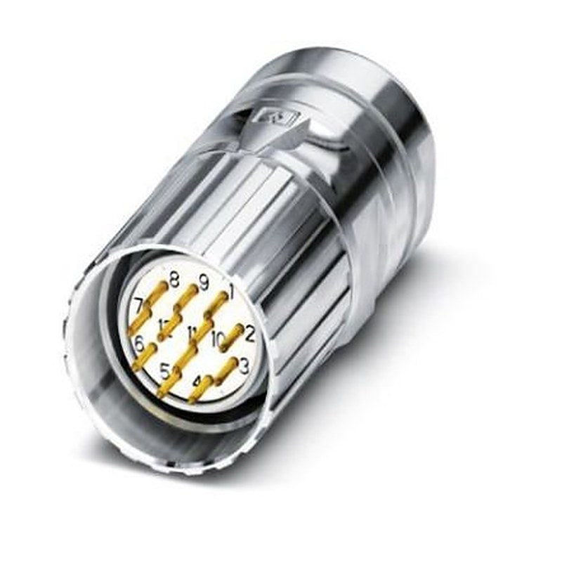 Phoenix Contact Circular Connector, 17 Contacts, Cable, M23 Connector, Plug, Male, IP67, CA Series
