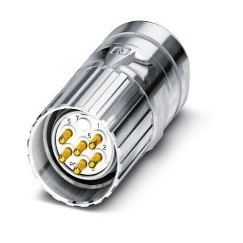 Phoenix Contact Circular Connector, 6 Contacts, Cable, M23 Connector, Plug, Male, IP67, CA Series
