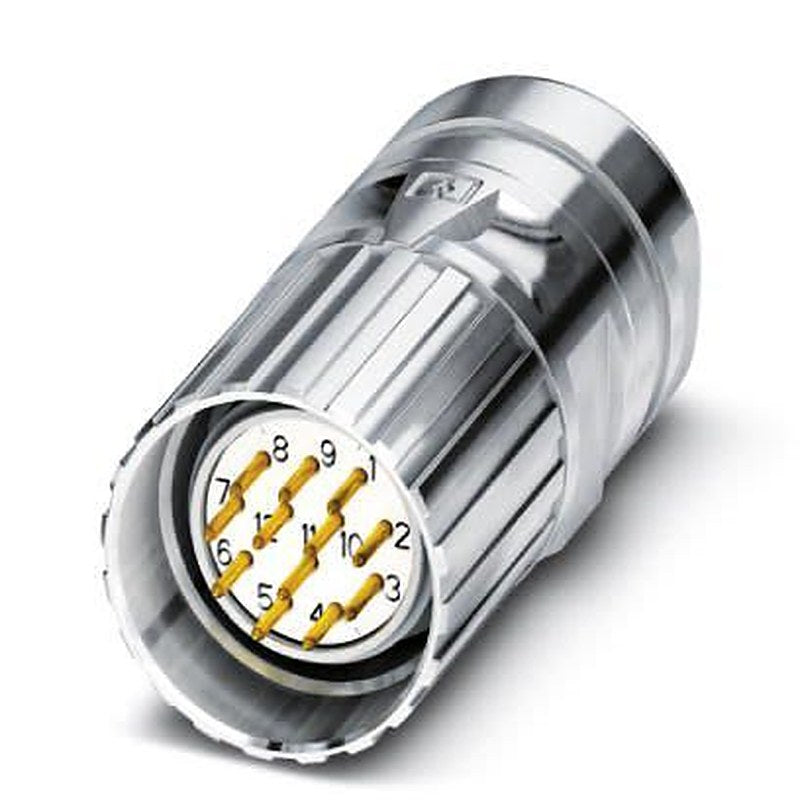 Phoenix Contact Circular Connector, 17 Contacts, Cable, M23 Connector, Plug, Male, IP67, CA Series