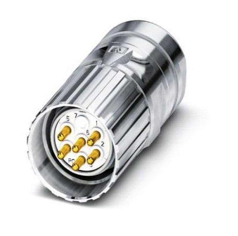 Phoenix Contact Circular Connector, 6 Contacts, Cable, M23 Connector, Plug, Male, IP67, CA Series