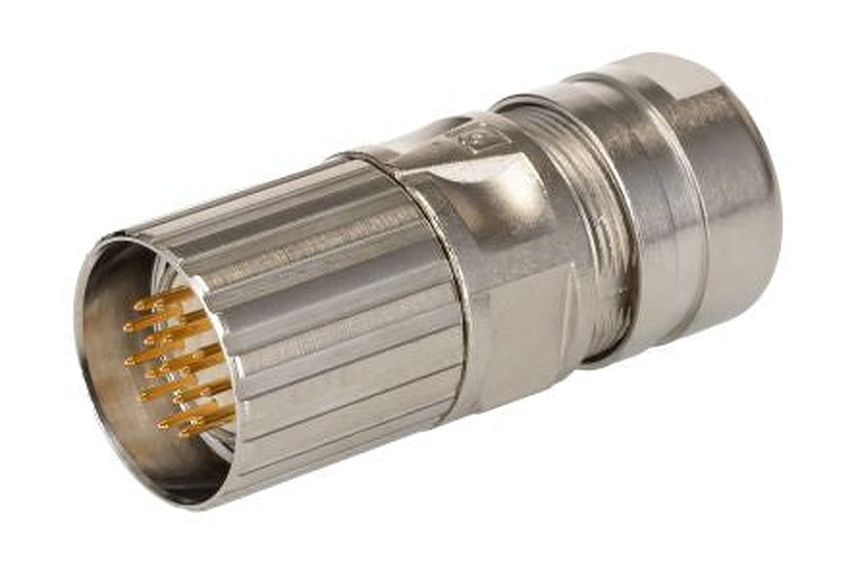 Phoenix Contact Circular Connector, 17 Contacts, Cable, M23 Connector, Socket, Male, IP67, CA-17P Series