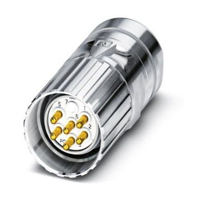 Phoenix Contact Circular Connector, 7 Contacts, Cable, M23 Connector, Plug, Male, IP67, CA Series