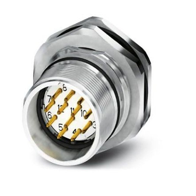 Phoenix Contact Circular Connector, 7 Contacts, Rear, M23 Connector, Plug, Male, IP67, CA Series