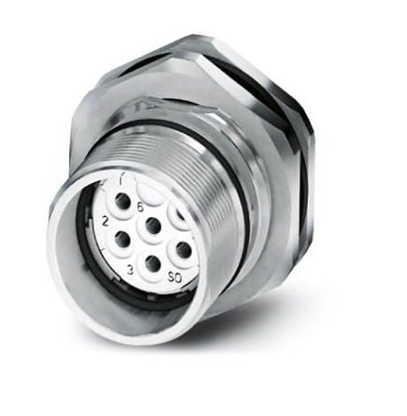 Phoenix Contact Circular Connector, 7 Contacts, Rear, M23 Connector, Socket, Female, IP67, CA Series