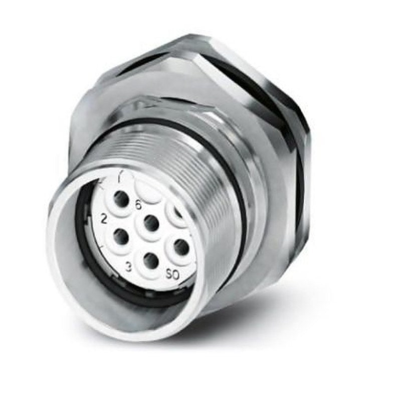 Phoenix Contact Circular Connector, 6 Contacts, Rear, M23 Connector, Socket, Female, IP67, CA Series