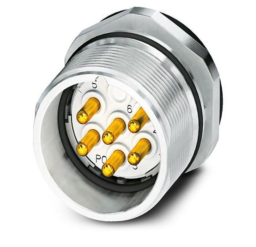 Phoenix Contact Circular Connector, 6 Contacts, Bulkhead Mount, M23 Connector, Plug, Male, IP67, CA-6P Series