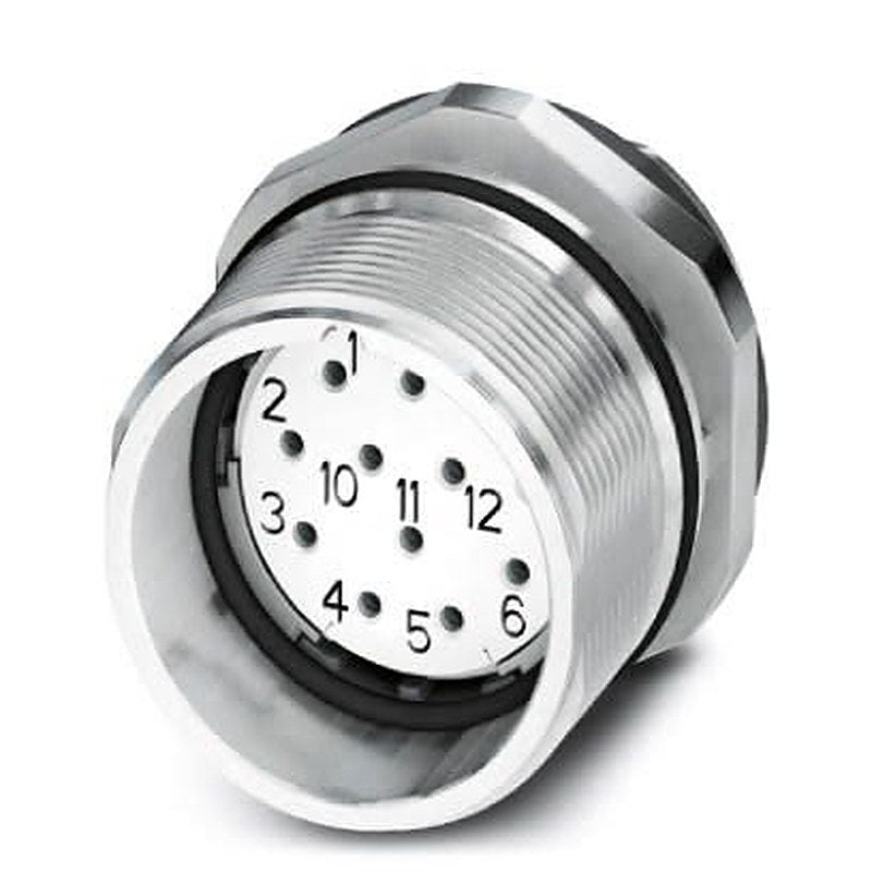 Phoenix Contact Circular Connector, 17 Contacts, Front, M23 Connector, Socket, Male, IP67, CA Series