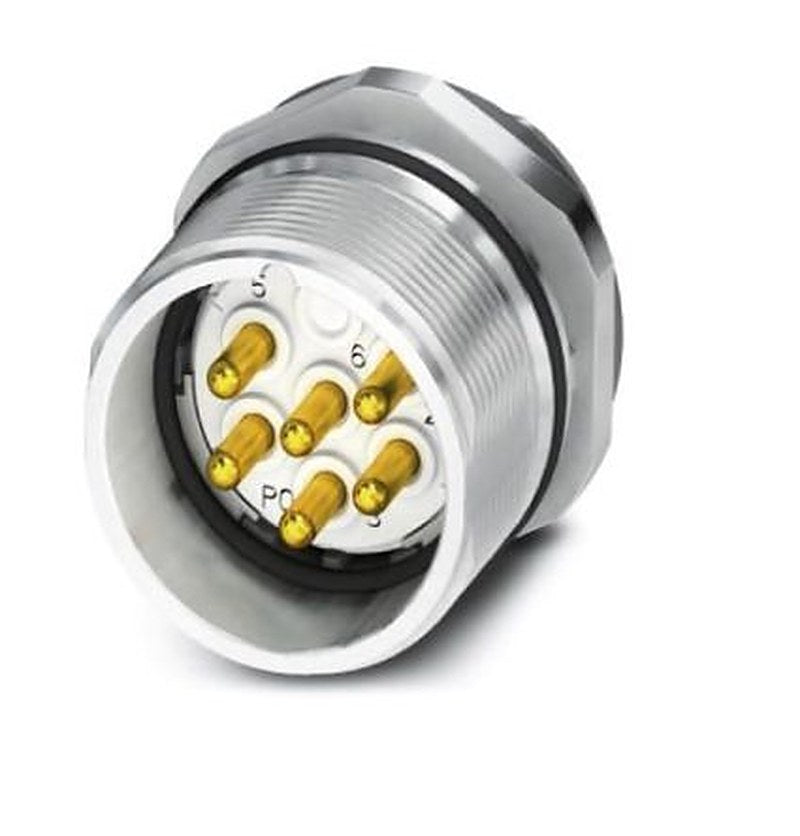 Phoenix Contact Circular Connector, 9 Contacts, Front, M23 Connector, Plug, Male, IP67, CA Series