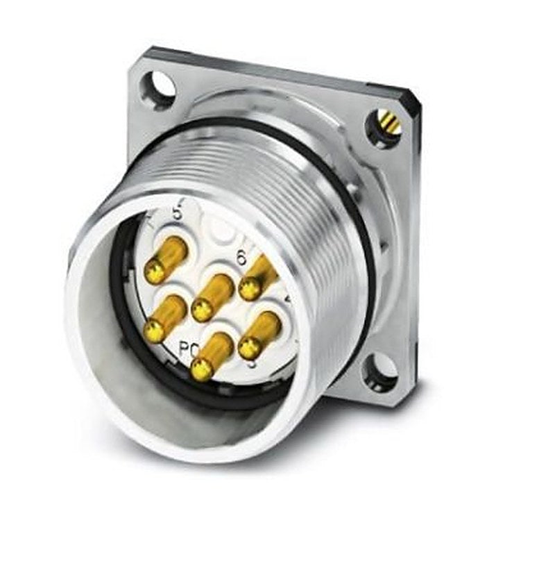 Phoenix Contact Circular Connector, 6 Contacts, Front, M23 Connector, Plug, Male, IP67, CA Series