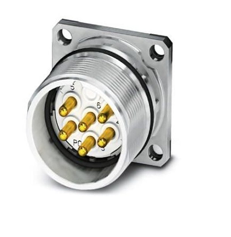 Phoenix Contact Circular Connector, 9 Contacts, Front, M23 Connector, Plug, Male, IP67, CA Series